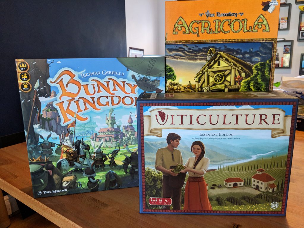 Bunny Kingdom, Agricola and Viticulture